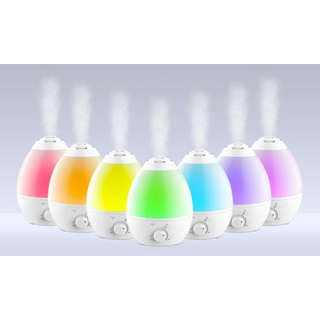 Bell + Howell Color Changing Cool Mist Humidifier - 1gal