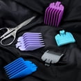 thumbnail image 6 of 10 Pack Color‑Coded Hair Clipper Guide Combs for Side Snap‑On Hair Clippers (1/16" to 1"), 6 of 7