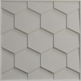 thumbnail image 5 of 19 5/8"W x 19 5/8"H Honeycomb EnduraWall Decorative 3D Wall Panel, UltraCover Satin Hunt Club Green (Covers 2.67 Sq. Ft.), 5 of 6