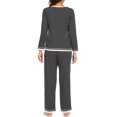 thumbnail image 4 of Pijamas de mujer en liquidación, conjuntos de moda para mujer, ropa de estar por casa, camisetas de manga larga y pantalones., 4 of 5