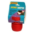thumbnail image 1 of Valterra Sewer Hose Connector F02-3108 EZ Coupler; For Connecting Two Drain Hoses Together; Extension For EZ Coupler Valve Adapters; Bayonet Fitting; Red; With Retail Package, 1 of 3