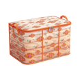 thumbnail image 2 of Clothes Storage Box Storage&nbsp;Bins With Lids Large Capacity & Zipper Moving Packaging Bag Household Transparent Sorting Bag Basket For Seasonal Wear Quilts Artifact Storage Bag, 2 of 4