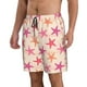 thumbnail image 2 of Fotbe Starfish Trajes de Baño Estampados para Hombre, Shorts de Verano de Secado Rápido, Ropa de Playa, Bañadores-Small, 2 of 6