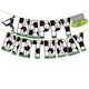 thumbnail image 4 of Football Themed 32pcs Latex Balloon Pull Flag Cake Card Set Soccer Party Decoration Supplies, 4 of 5