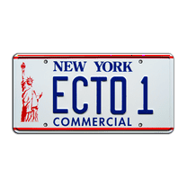 Ghostbusters 2 | Ectomobile | ECTO 1 | Metal Stamped Replica License Plate