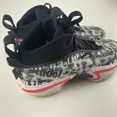 thumbnail image 4 of Ni - ke Air Jordan 36 Flight School DN4197-001 Men's 8.5 Basketball Sneakers Black White, 4 of 5