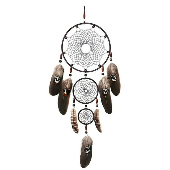 Dream Catchers Catcher Black Wall Art Dream Catcher Large Macrame Wall Hanging Window Decor Hand Decor,1 x Dreamcatcher,As Shown