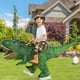thumbnail image 2 of Disfraz inflable de dinosaurio GOOSH Kids para Halloween Diplodocus, 2 of 6