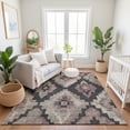 thumbnail image 7 of Addison Rugs Mayfield Premium Machine Washable Transitional Aztec Taupe Rectangle Rug, 8' x 10', 7 of 7