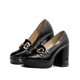 thumbnail image 1 of Zapatillas Wildcat 855 para Dama Elegantes Casuales Charol Negro, 1 of 6