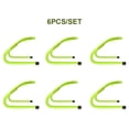 thumbnail image 3 of Greeniant Paquete de 6 vallas de velocidad, ayudas de entrenamiento ajustables plegables, vallas de plástico reutilizables para interiores y Ropa Deportiva, Zapatos, 3 of 6
