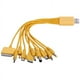 thumbnail image 1 of Cable de carga USB múltiple conveniente Cable de carga múltiple Conectores USB, 1 of 8