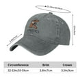 thumbnail image 6 of Kalamazoo College Hat Adult Adjustable Classic Washed Casquette Cap Hat Baseball Cap, 6 of 8