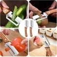 thumbnail image 2 of 2-in-1 Wooden Vegetable and Fruit Peeler with Stainless Steel Blade and Bottle Opener, Ergonomic Kitchen Tool for Efficient Prep, 2 of 8