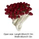 thumbnail image 4 of Manta de ramo de rosas de ganchillo - Manta floral de punto suave y ligera hecha a mano - Manta decorativa acogedora de 85 cm para casa, campamento, viaje - Regalo lavable a máquina para el Día de, 4 of 7
