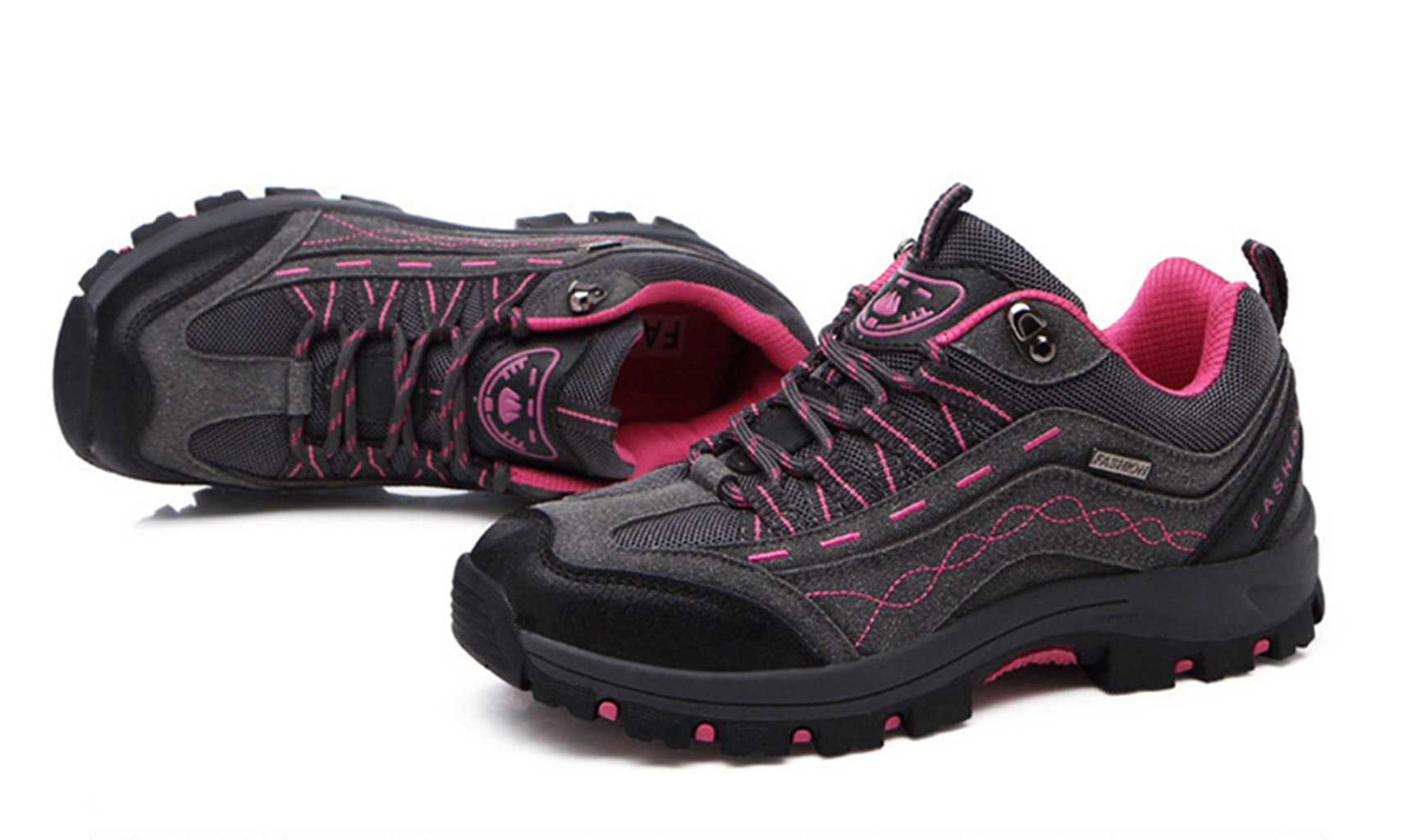 Women's Hiking Shoes Breathable Anti Slip Outdoor Ankle Boots Trekking Sneakers