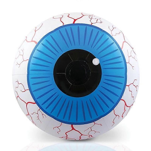 Halloween Decorations, 21.6 inch Halloween Inflatable Ghost Eyeball Remote Controller RGB Color Changing LED Light, Suitable for Indoor Outdoor Yard P