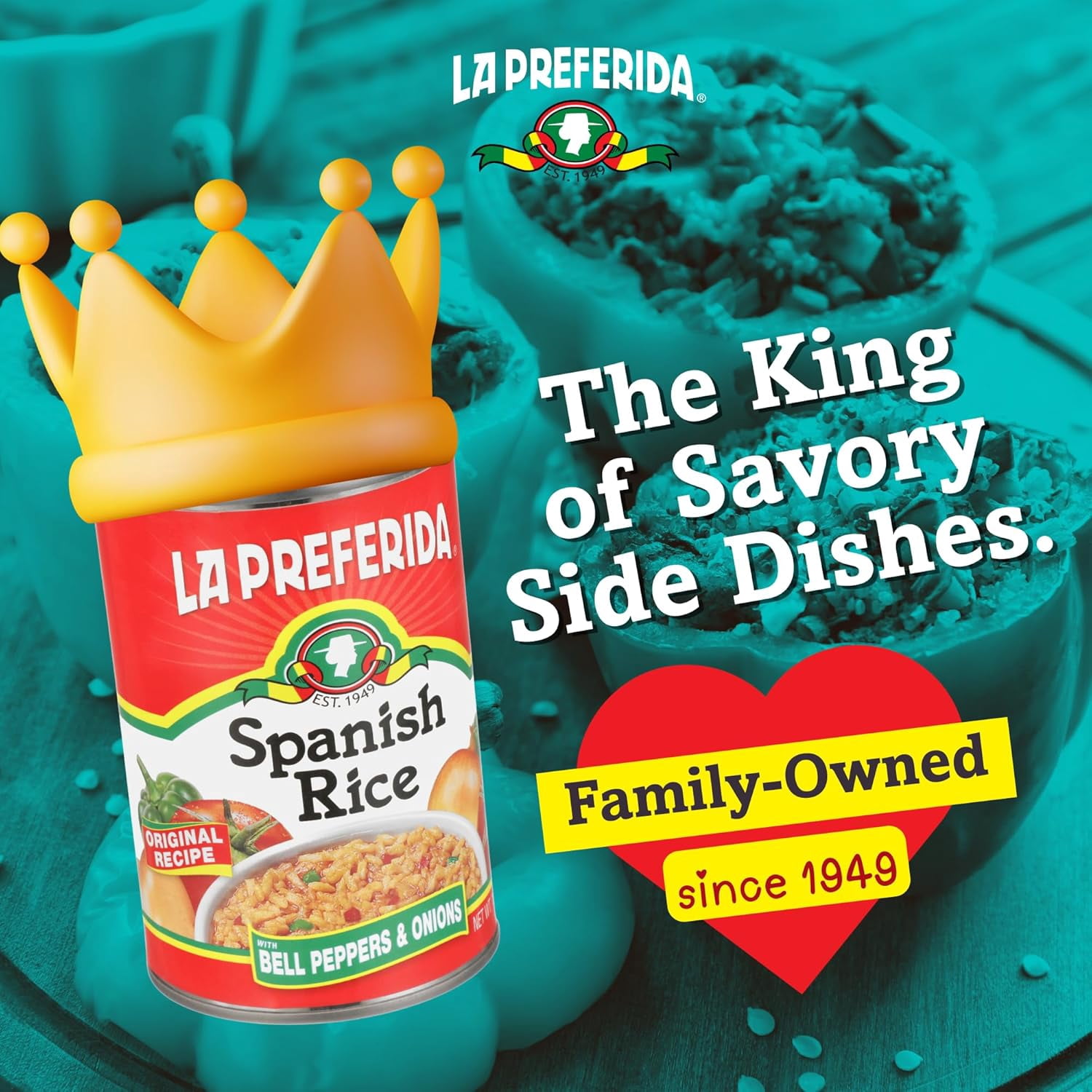 (Pack Of 12) La Preferida Rice Spanish Can 15 Oz
