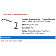 thumbnail image 2 of Coolant Breather Line - Compatible with 2012 - 2015 Mercedes-Benz C250 2013 2014, 2 of 2