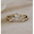 thumbnail image 2 of Jewelerix Moissanite 14K Yellow Gold Lovely Ring Oval Cut Diamond Anniversary Promise Ring Gift for Her, 2 of 5