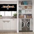 thumbnail image 5 of LALILO Kitchen Curtain Valance Banner Happy Halloween Rod Pocket Window Curtain 52"x 18" Set of 2, 5 of 5