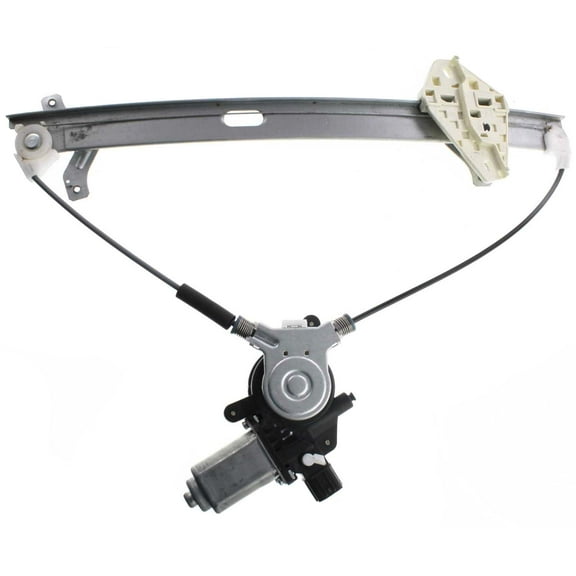Window Regulator For 1996-2000 Honda Civic Front, Left Driver Sedan Power With Motor