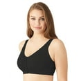 thumbnail image 3 of Wacoal B Smooth Front Close Mastectomy Bralette 32B Black 835475, 3 of 3