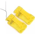 thumbnail image 1 of Automatic Needle Threader Auto Needle Threader Needle Storage for Easy Needle Threading to Ease Eye Strain. Includes 5 Spools Sewing Thread and 30 Needles. Easy to Use. Bright Yellow, 1 of 5