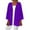 Purple, variant on tklpehg Winter Coats for Women Lightweight Open Front cardigan Coats Overcoat Long Sleeve Solid Color Loose Fall Coat Leisure Outwear Dark Blue XL