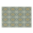 thumbnail image 1 of Turkish Pattern Cutting Board, Tiles of Pastel Colored Spiral Geometry Scroll Details, Decorative Tempered Glass Cutting and Serving Board, Small Size, Pale Coffee White Taupe, by Ambesonne, 1 of 1