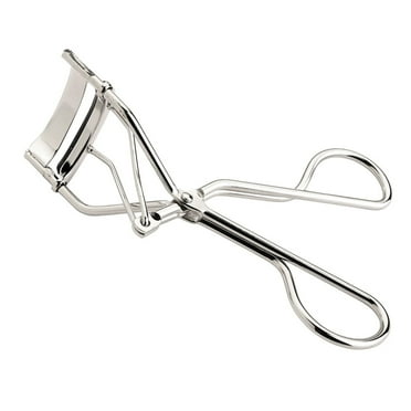 GladGirl Eyelash Curler, Pinch-Free Silicone Pads, Silver