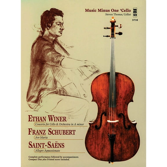 Ethan Winer, Franz Schubert, and Saint-Saens: Music Minus One Cello (Other)