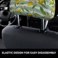 thumbnail image 4 of Kdxio Lemon Pattern Print 2 Piece Car Head Rest Covers Set Auto Front/Rear Seats Headrest Cover Universal Fit Most Cars,Sedan, SUV, 4 of 9