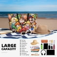 thumbnail image 4 of Lsque Mario Beach Travel Bag - Water-Resistant, Large Capacity Lightweight Tote with 7 Pockets for Women and Men - Perfect for Beach, Pool, Gym, and Travel, 4 of 6