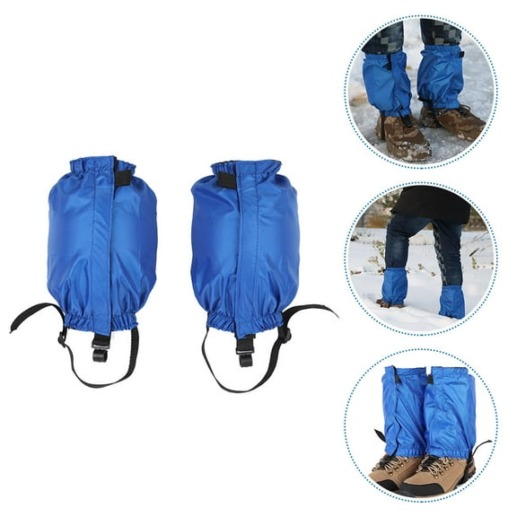 OFFIGAM Nylon Water Resistant Leg Gaiters for Outdoor Hiking, Breathable Material, , 1 Pair