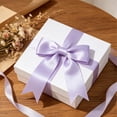 thumbnail image 6 of 10 Pcs Solid Color Satin Bow, 4.9x5.9 Inch Premade Ribbon Bows, with Twist Ties, Elegant Satin Ribbon Bows for Wedding, Florist Decor, Cake Pops, Christmas Tree, Gift Wrapping, Party Favors, 6 of 6