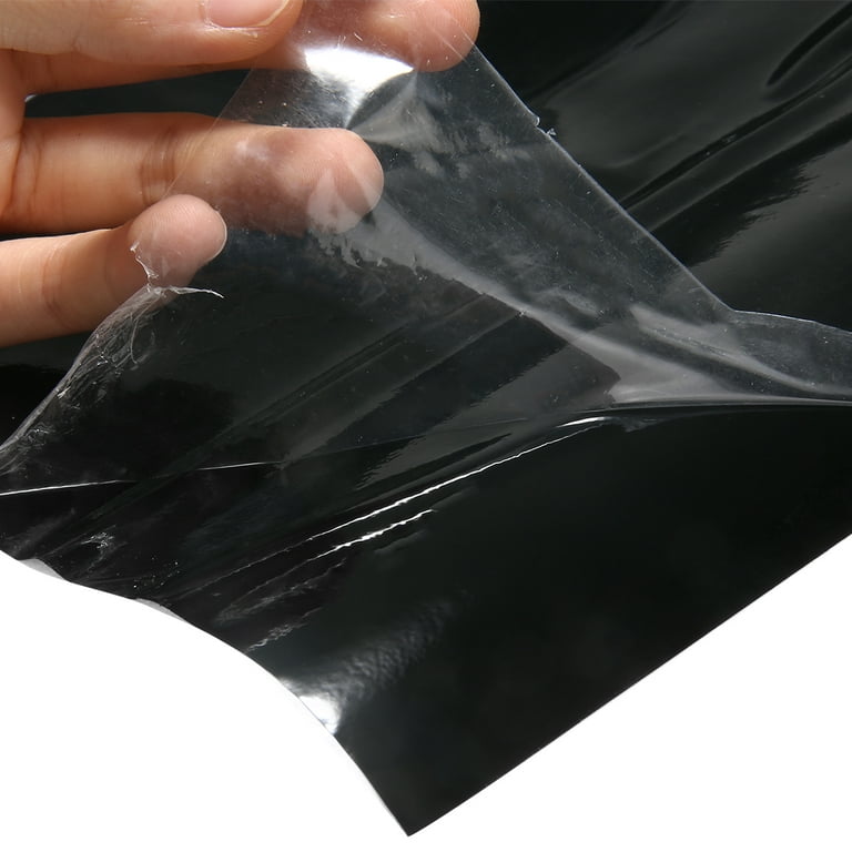 30 x 152 cm Car Foil Glossy Black Flexible Blasenfrei Car Wrapping