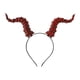 thumbnail image 1 of Diadema con cuernos de diablo, accesorio para la cabeza, para juegos de rol, espectáculos, fiestas temáticas Cuernos rojos, 1 of 9