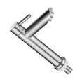 thumbnail image 4 of Stainless Steel Faucet Single Cold Basin Faucet Bathroom Metal Faucet Kitchen Faucet (Style 2), 4 of 8