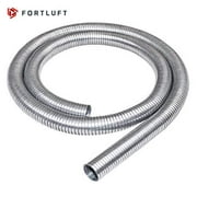 FORTLUFT Galvanized Exhaust Flex Tube 1.00''x72.00''/25.4x1830mm