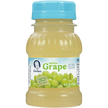 Gerber® White Grape Juice 4 fl. oz. Bottle