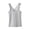 1-Grey143, variant on Wxolcjlv Girls Summer Solid Tank Top Casual Lightweight Cross Straps Backless Camisole, Szies 2-14
