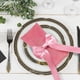 thumbnail image 4 of Decoración de candelabro en nudo de mariposa – Pack de 12 lazos decorativos de nylon blanco y rosa para portavelas, embalajes de regalo, vajilla, decoración navideña y de fiestas, cinta duradera y, 4 of 9