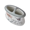 thumbnail image 3 of Mainstays Inspire Ceramic Wildflowers Butterflies Toothbrush Holder, 3 of 6