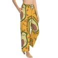 thumbnail image 2 of Balery Avocado Dog print Women's Pajama Pants,Ultra Lightweight Pjs,Lounge Pant-XX-Large, 2 of 9