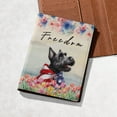 thumbnail image 5 of Freedom Scottish Terrier on Independence Day 4th of July Travel Passport Wallet Scottie Dog Lover Gifts PU Leather Passport Holder Cover - 01005, 5 of 5