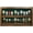 Walnut, variant on Golf Divot Tool Display Case | Holds 20 Divot Tools | Five Color Options | Made in USA | Measures 15.5" W x 9.5" H x 3" D