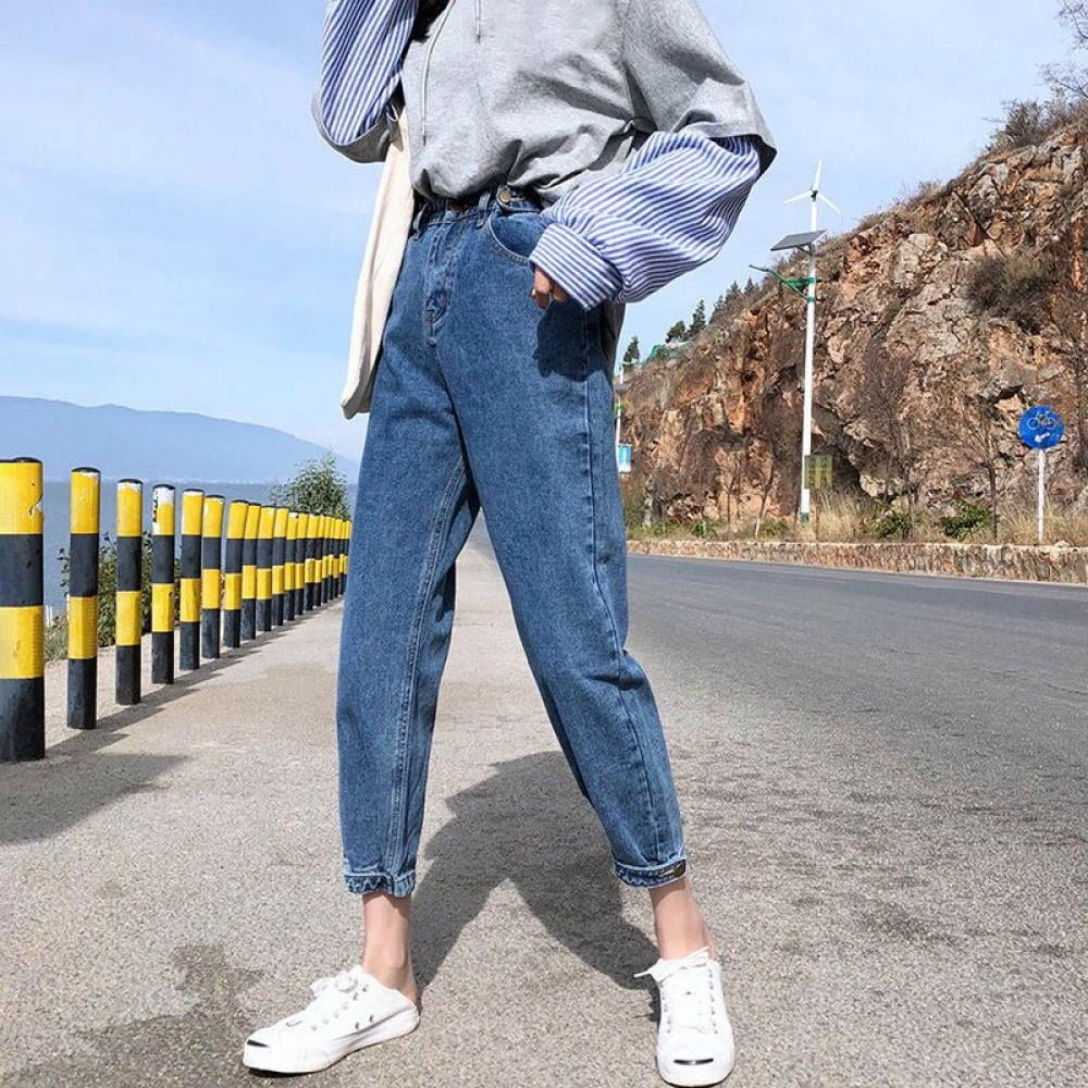 ZDMATHE 2019 High Waist Women Jeans 
