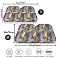 thumbnail image 7 of Lsque German Shepherd Dog Car Windshield Sun Shade | Accordion Folding Style Auto Shade for Car Truck SUV Van | Blocks UV Rays Sun Visor Protector | Medium, 7 of 7