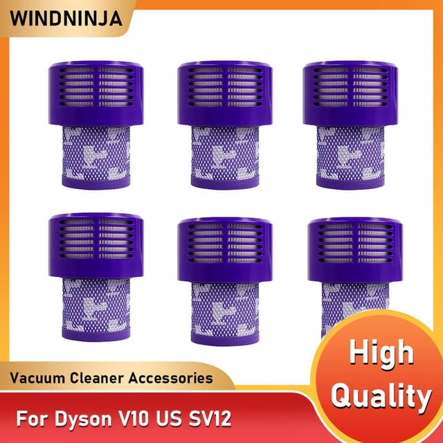 Para Dy*son V10 US SV12 Filtro Accesorios Hepa Robot Aspiradora Filtro Lavable Reemplazo Limpieza Piezas de Repuesto